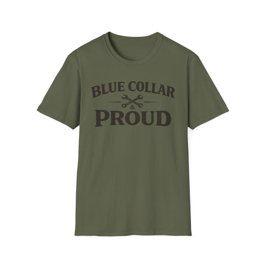 Blue Collar & Proud Shirt | Blue Collar Pride T-Shirt