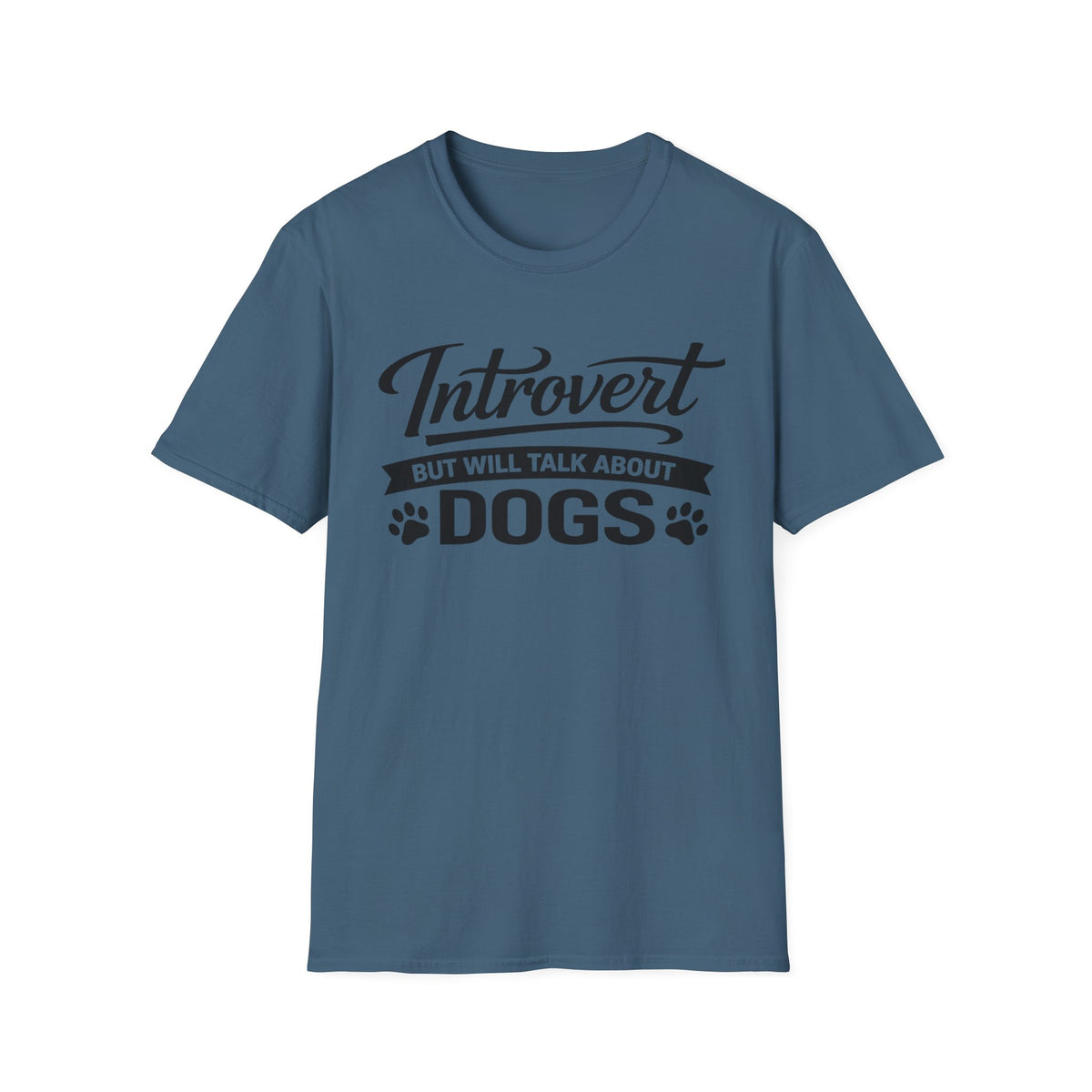 Introvert But Will Talk About Dogs T-Shirt