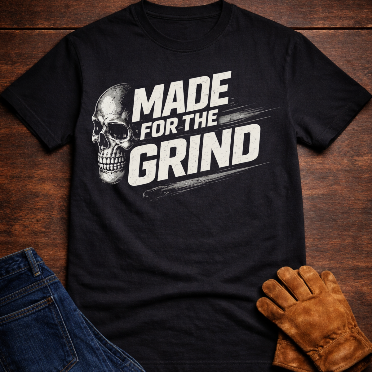 Made For The Grind Shirt | Blue Collar Work Ethic T-Shirt
