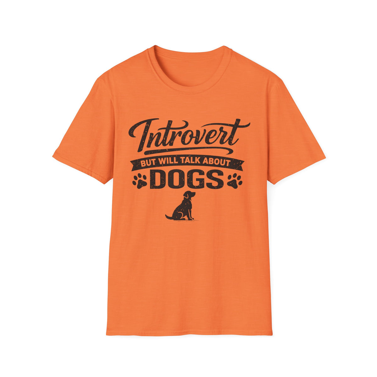 Introvert But Will Talk About Dogs T-Shirt
