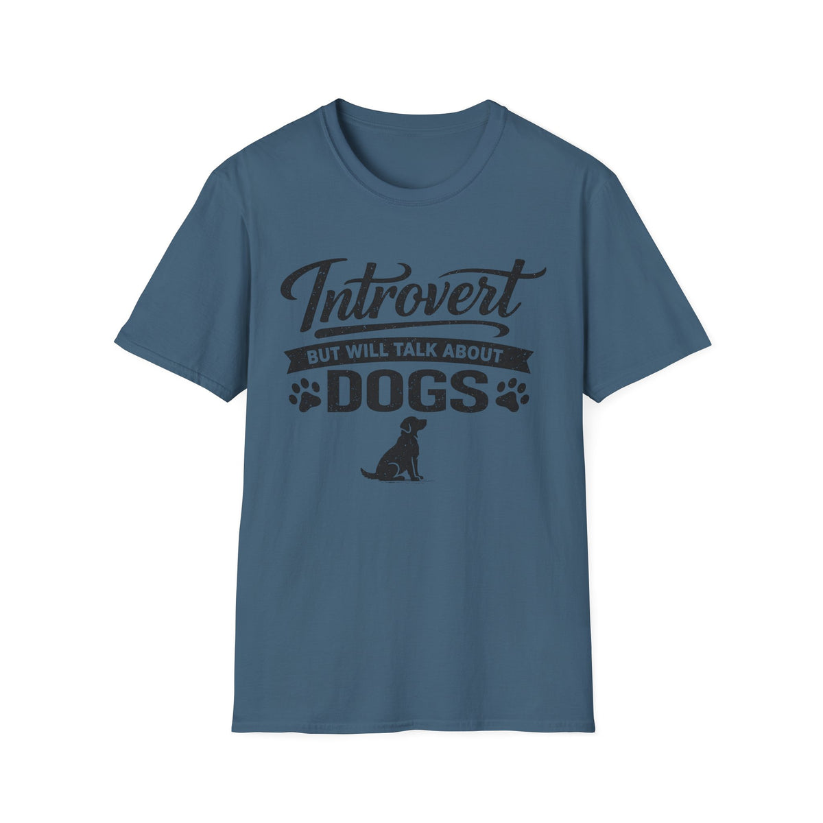 Introvert But Will Talk About Dogs T-Shirt